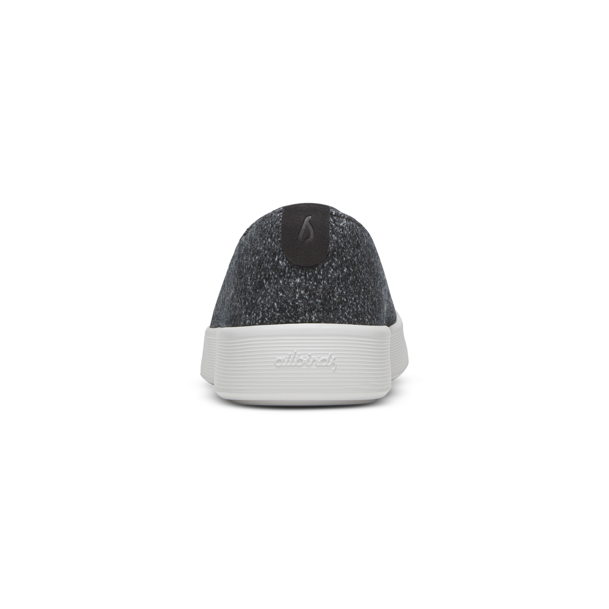 Women's Wool Cruiser Slip On - Dark Grey (Light Grey Sole)