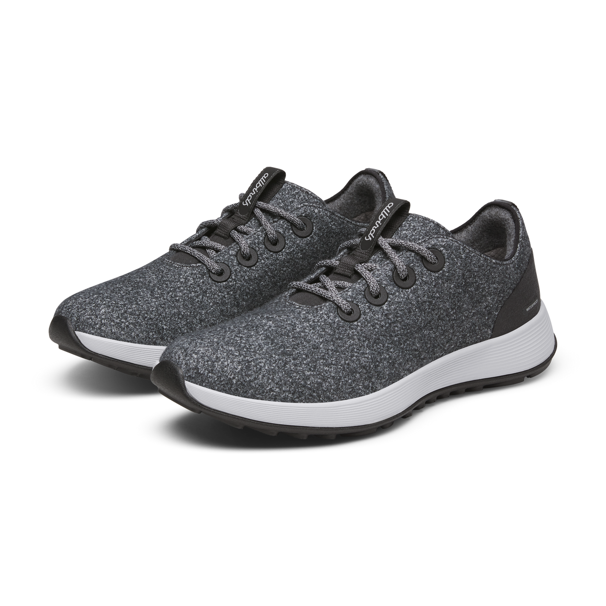 Women's Wool Runner NZ Waterproof - Dark Grey (Light Grey Sole)