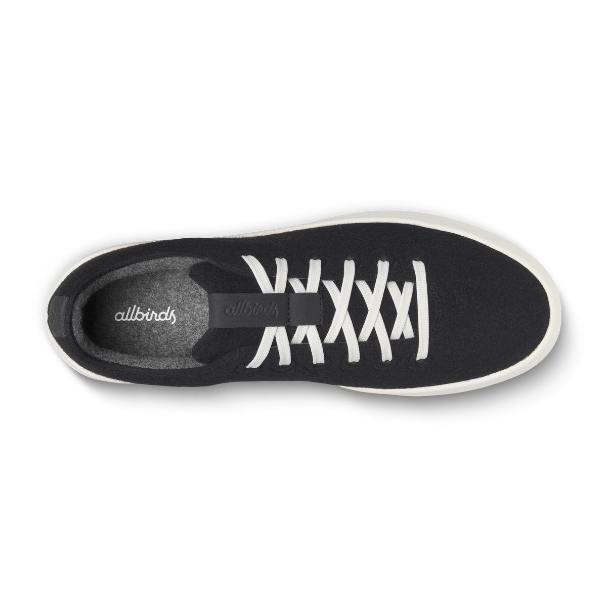 Men's Wool Cruiser - Natural Black (Natural White Sole)
