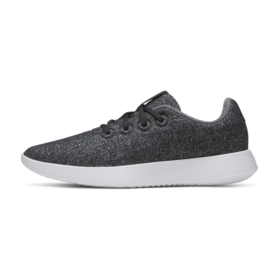 Men's Wool Runner NZ - Dark Grey (Light Grey Sole)