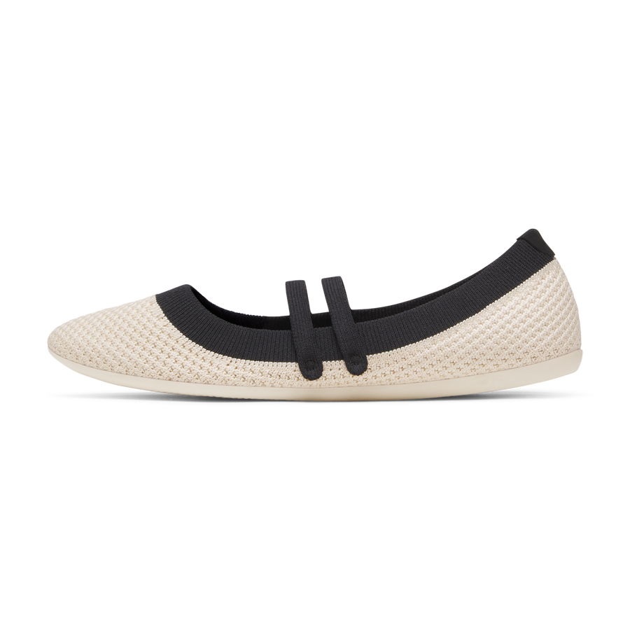 Women's Breezer Mary Jane - Warm White/Natural Black (Warm White Sole)