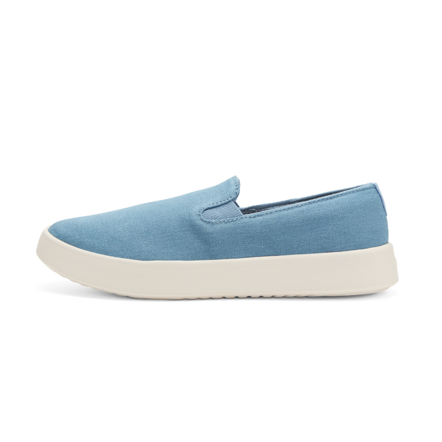 Women's Cruiser Canvas Slip On - Sea Spray (Natural White Sole)